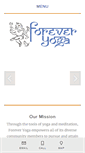 Mobile Screenshot of forever-yoga.com